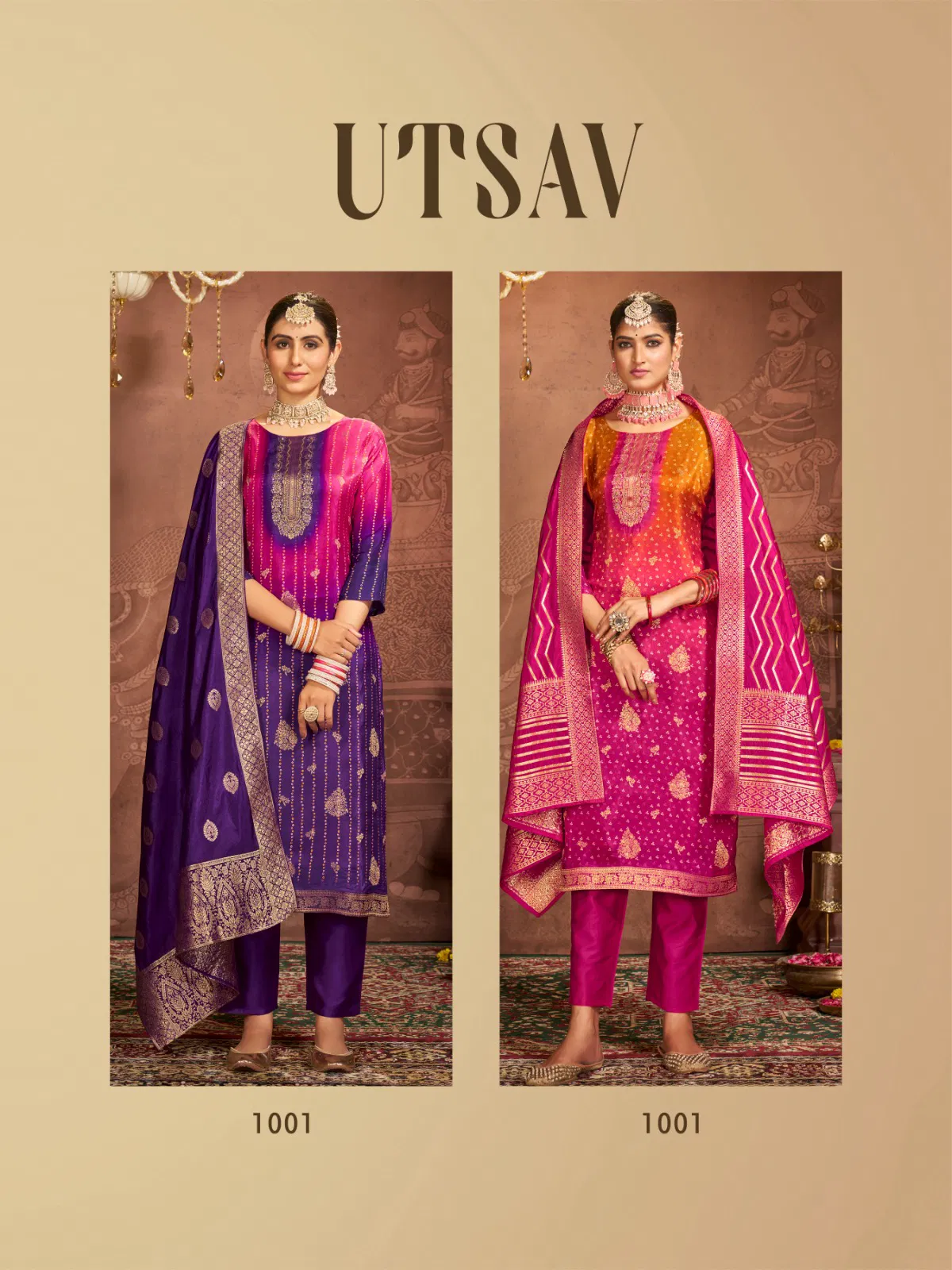 Radhika Utsav Vol 1 Karwa Chauth Festive Readymade Suits